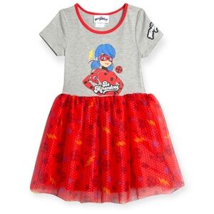Miraculous Ladybug Red Tulle Dress - Girls 14/16